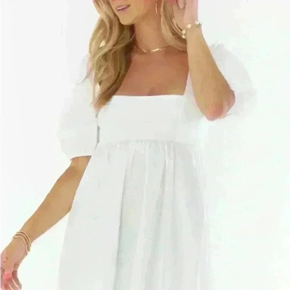 NWT! Show Me Your MuMu Amore Poplin Dress - Picture 3 of 10